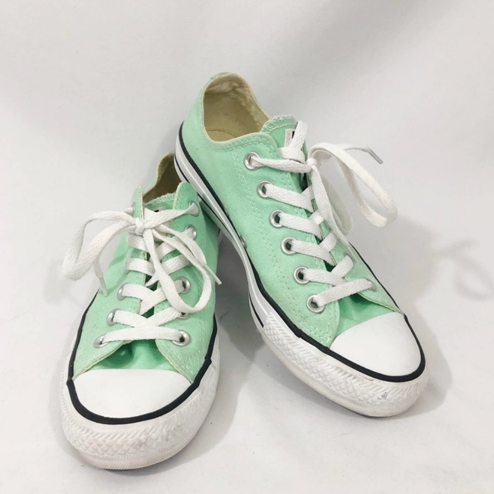 Converse Chuck Taylor Mint Green All Star Shoes 7